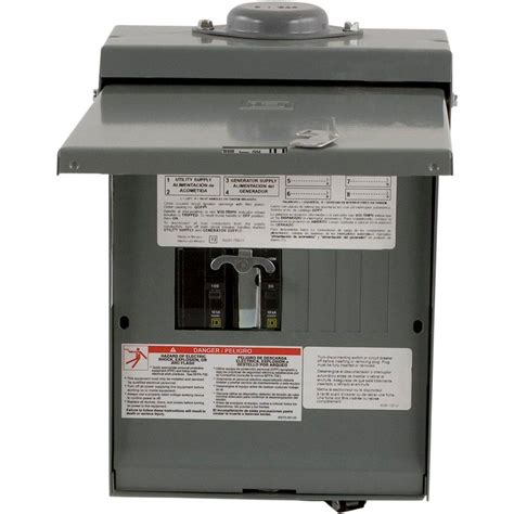 electrical panel box outdoor|30 amp outside breaker box.